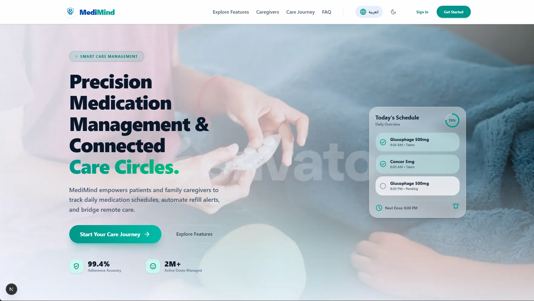 MediMind — Healthcare Management & Adherence Ecosystem