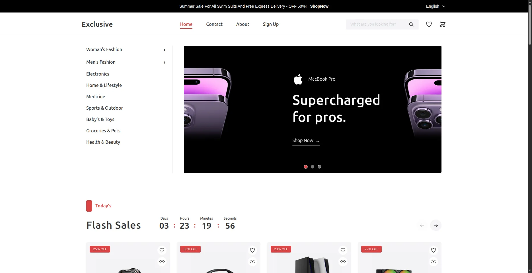 Full-Stack E-Commerce Platform